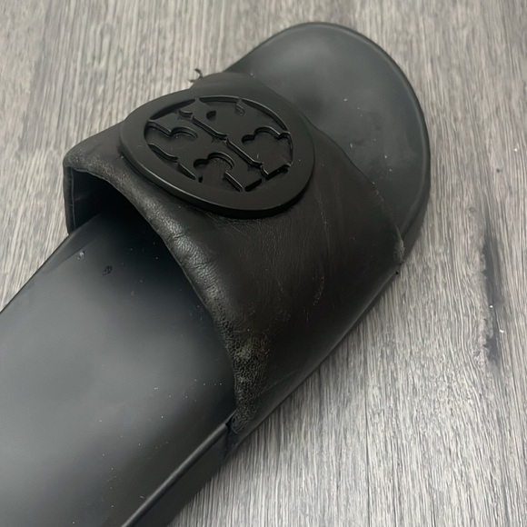 Tory Burch Black Slide Sandals - Picture 2 of 3